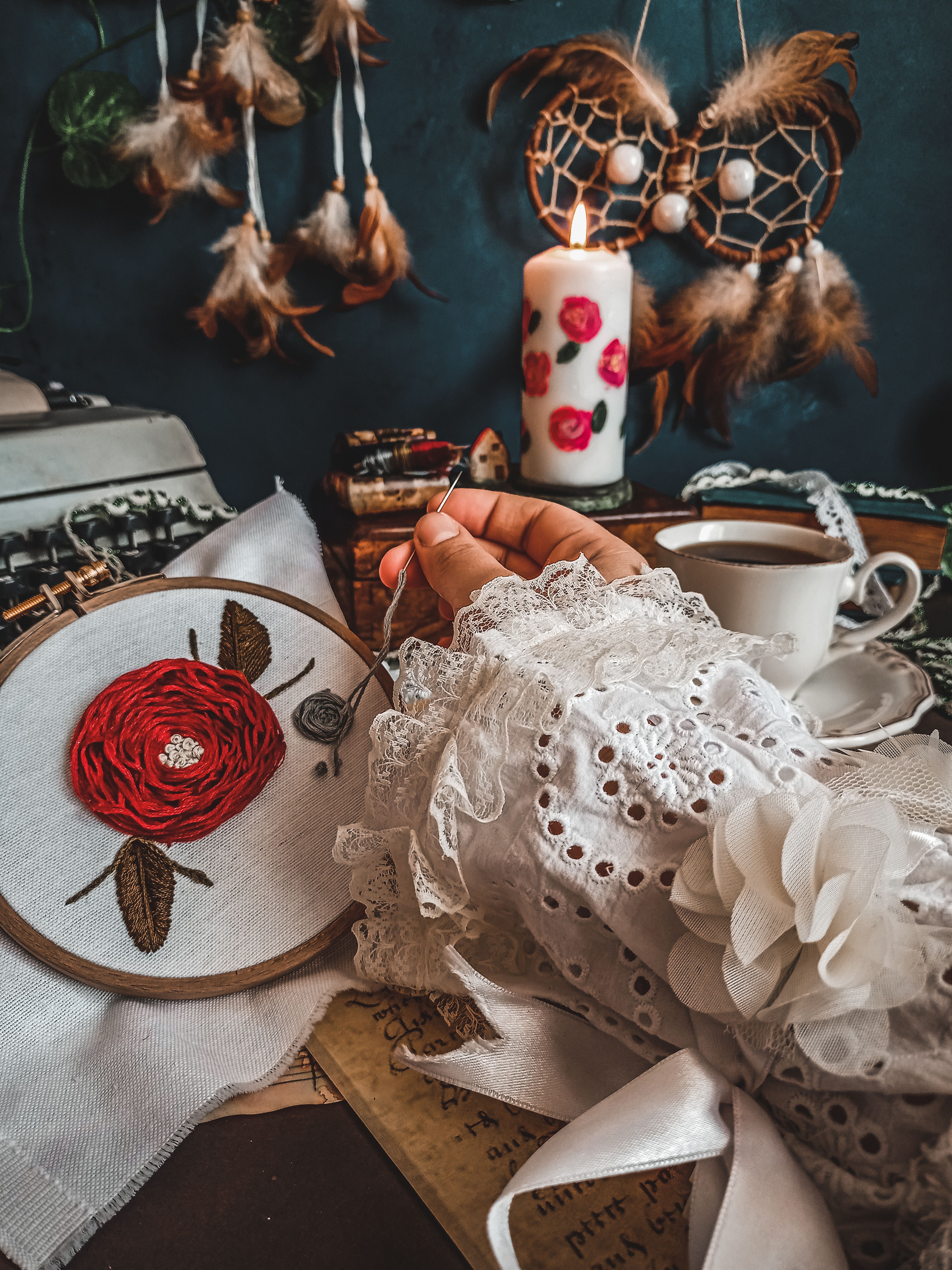 Embroidery training